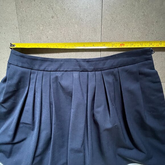 Fabulous Navy Blue &White Short Skirt w/ pockets by Pink Tartan-Sz.8 - Picture 9 of 10